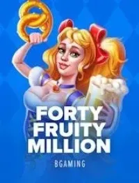 forty fruity million game logo