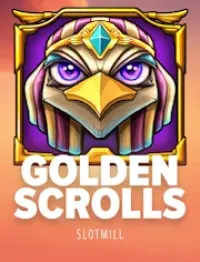 golden scrolls game logo