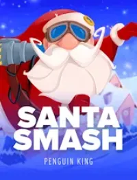 santa smash game logo