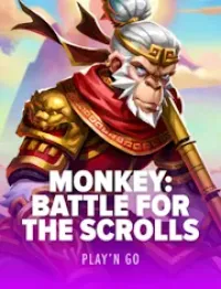 monkey battle for the scrolls game logo